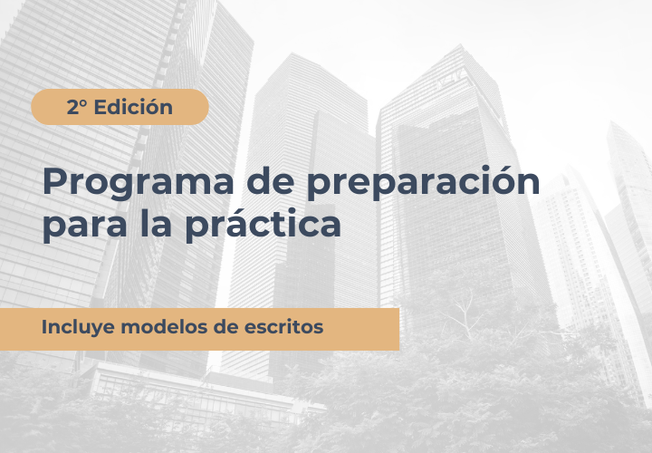 2° Edición: Programa de preparación para la práctica